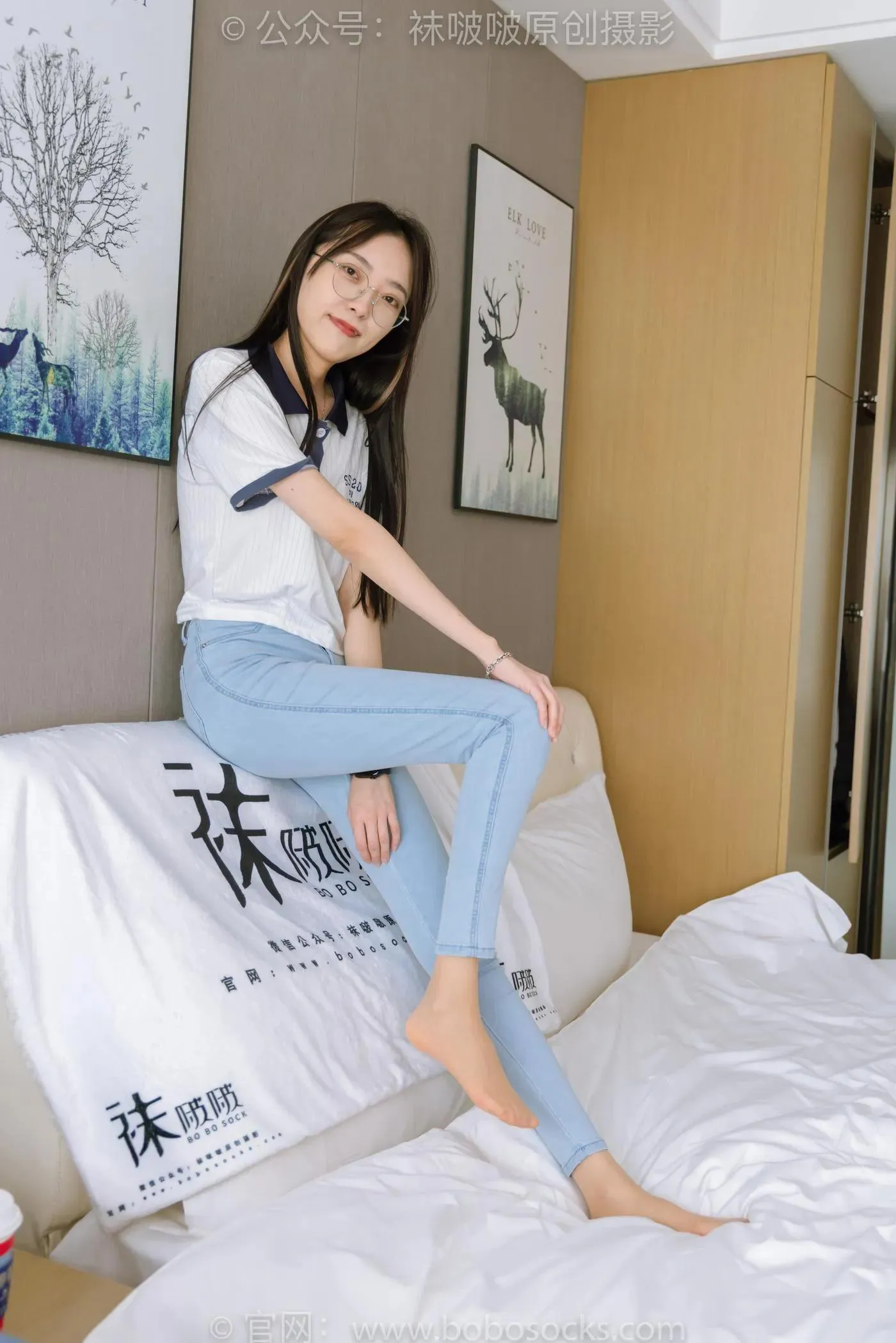 [BoBoSocks袜啵啵]NO.161 稚予-贝壳头板鞋、肉丝、裤里丝 [140P]插图